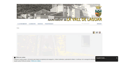 Desktop Screenshot of lavalldelaguar.es